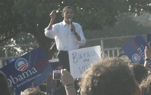 barack obama in los angeles