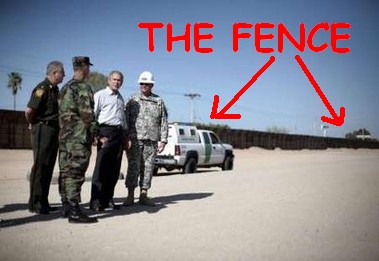 bush border fence